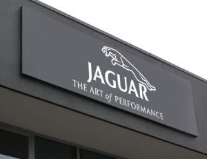 Вывеска Jaguar